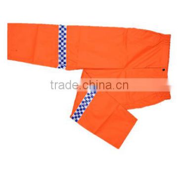 safety pants with high visibility reflective tape