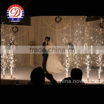 Cold stage indoor wedding fountain fireworks