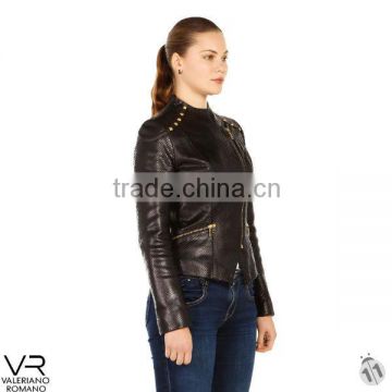 Black leather Jacket From Turkey High Quality
