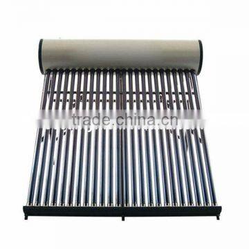 Pressurized solar thermal heater with cooper coil