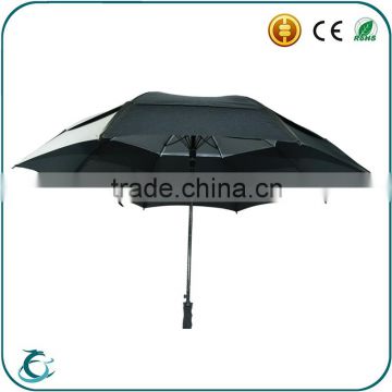 Chinese factory 27 inches custom double layer windproof umbrella