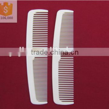 Whlosale PP hair comb/hotel disposable double tooth comb/mini plastic travel comb