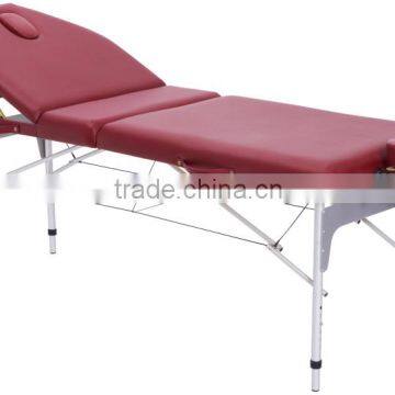 3 section cheap aluminum massage table for hot sale