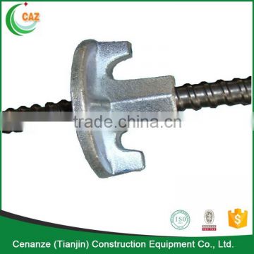 formwork ball screw tie rod and wing nut