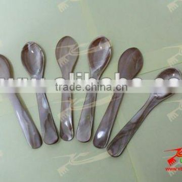Brown shell spoon
