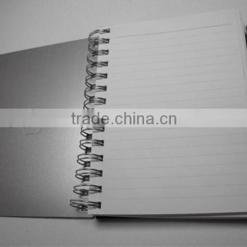 recycled notebook with pen matches