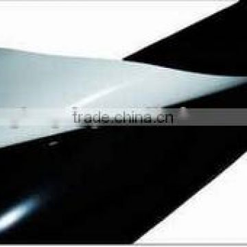 white/black silage sheeting/panda film/black and white film
