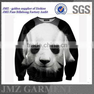 JMZ polyester with all over digital printing sweatshirt