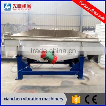 China hot-sale industrial electric vibration sieve/rectangular linear vibration sieve
