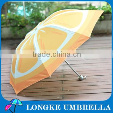 3 fold umbrella for fruit style