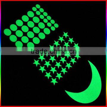 glow in the dark dot/star/moon stickers