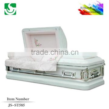JS-ST585 steel casket store