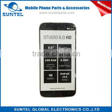 New arrival glass touch Screen for blu studio 6.0 hd