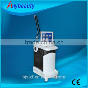 vertical and SPA use fractional co2 laser