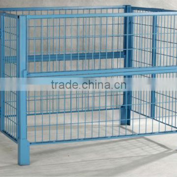 foldable wire mesh pallet cage