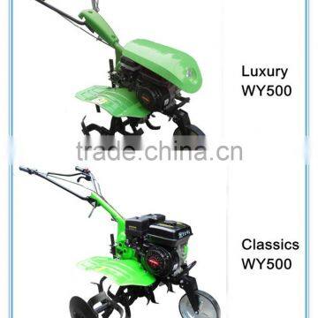 Easy Move Tractors and Equipments China Manual Rotary Power Tiller WY500