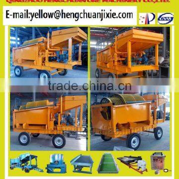 Mobile Gold Mining Trommel Machine for Sale