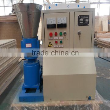 High Efficient Vertical Type Flat Die Mould Biomass Pellet Machine With Low Price