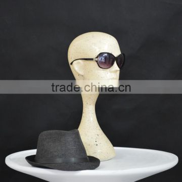 Egghead Female Mannequin Head Fiberglass Display For Sunglasses