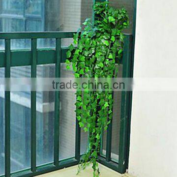 1m to 2.2m long EZ09 0107 new decoration artificial flanged plastic black green hanging bushings square