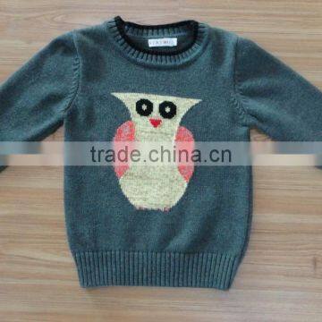 New Girls owl sweater female loose Bat Sleeve Sweater Size girl beautiful sweater(NF1524)