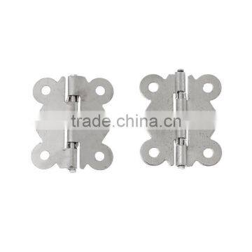 Door Butt Hinges Silver Tone 3.2cm x2.7cm(1 2/8" x1 1/8"), 20 PCs