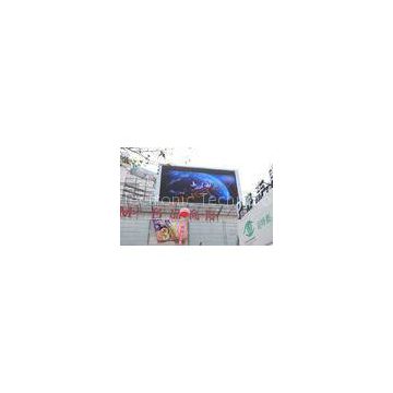 1R1G1B P8 Outdoor Led Video Display , Steel / Aluminum Advertising LED Screen