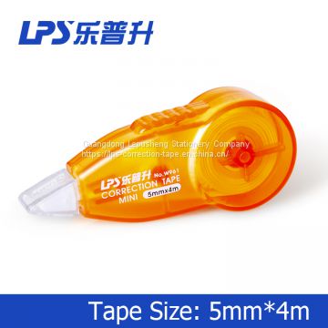 Mini Size Correction Tape 5MM*4M Plastic Student Green Correction Roller Tape