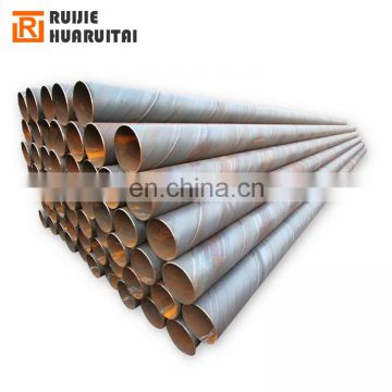 Piling pipes 508mm caliber 8.5mm thick welded pipes SS400 carbon steel tubes actual weight delivery