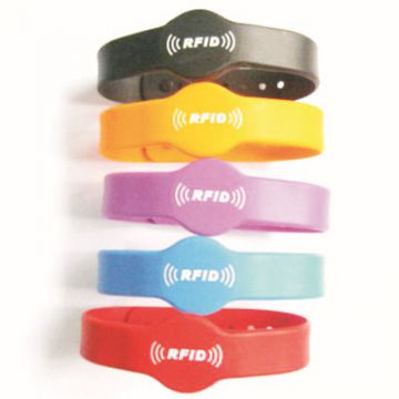 2023 new product NFC Wristband mifare desfare 13.56MHz HF ntag 213 Silicone RFID Wristband