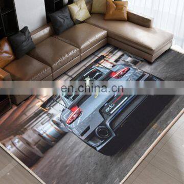 Attraction carpet simple floor carpet print  bedroom carpet for living room