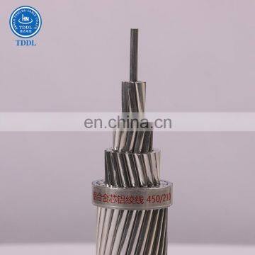 Overhead ACAR conductors Aluminum alloy reinforced 750mcm.900mm2 ASTM B524