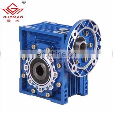 RV Electric Worm Gear Speed Reducer NMRV 030~110 Flange Mounted Worm Reduction Gearbox