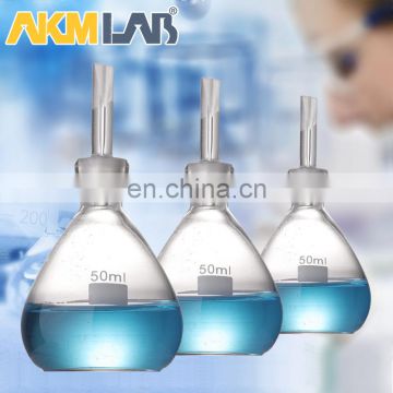AKMLAB Glass Pycnometer/Specific Gravity Bottle/Pinometer For Lab