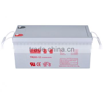 Free Maintenance absorbed glass mat batteries 12v 200ah agm battery manufacturer
