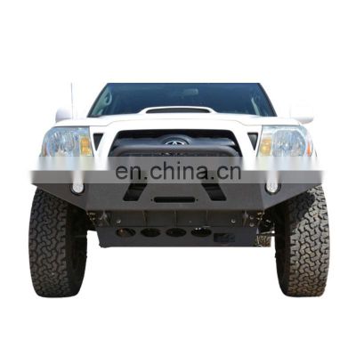 High quality Black Steel defender Front Bumper bull bar For Toyota Tacoma