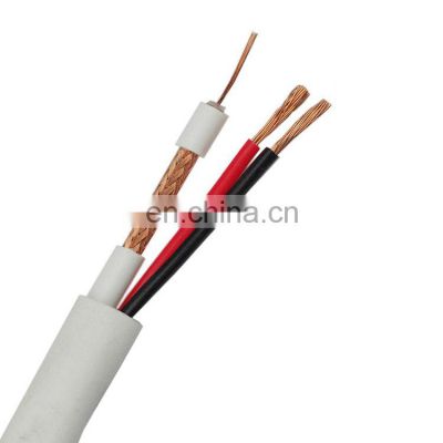 2 Video and Power Cable Used on CCTV Installations RG59 Coaxial Cable