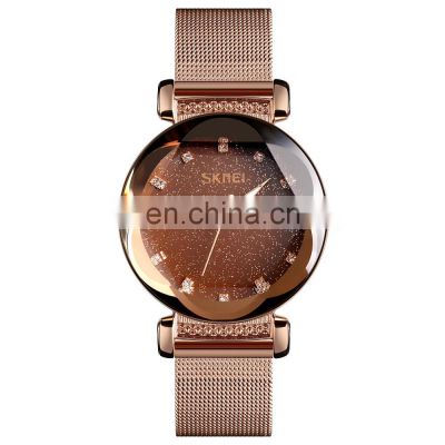 Elegant skmei watch 9188 Diamond Cheap women quartz watches