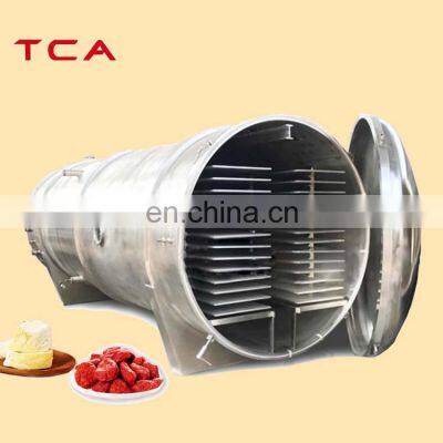 customized fruit vegetables meat lyophilizer freezing drying machine