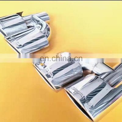 Stainless exhaust tips for Mercedes C class W204