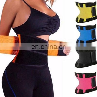 Amazing Woman Sports High Quality Workout Shape Wear Body Wrap Pink Slimming Belt Waist Trainer