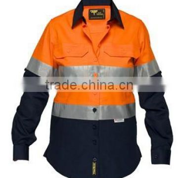2 colors working wear reflective shirt
