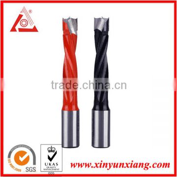 Boring drill bit for woodworking