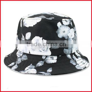 100% Cotton Material Plain Pattern Wholesale bucket hats