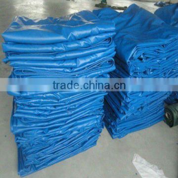 blue1000d tarpaulin plastic sheet and fabric&durable tarpaulin sheets