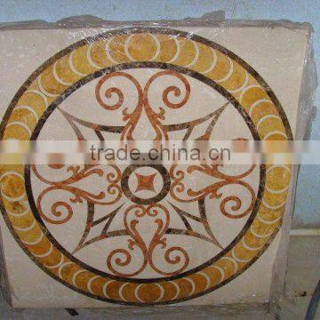 Flower stone inlay