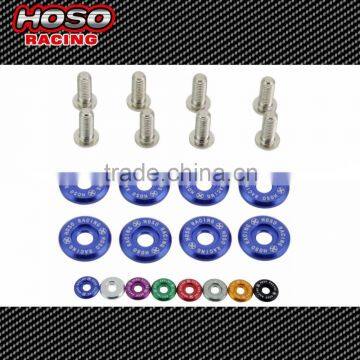 HOSO RACING 1set=8pcs washers and bolt Fender Washers