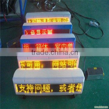Plastic Taxi Magnetic roof advertising light box