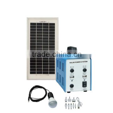 Promotion for portable small home solar power generator for standby