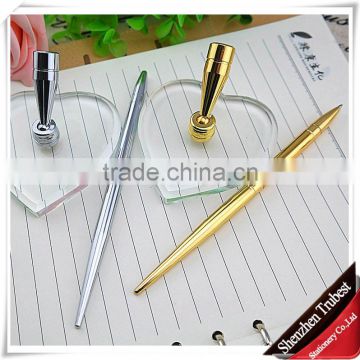 Desk silver pen , Desk gold pen , stand pen